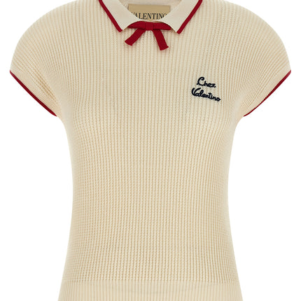 Valentino Garavani Beige Cotton Shortsleeve Shirt