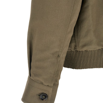 Brioni Bicolor Linen Full-Length Jacket