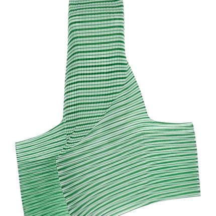 Issey Miyake Bicolor Polyester Long Dress