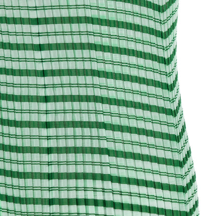Issey Miyake Bicolor Polyester Long Dress