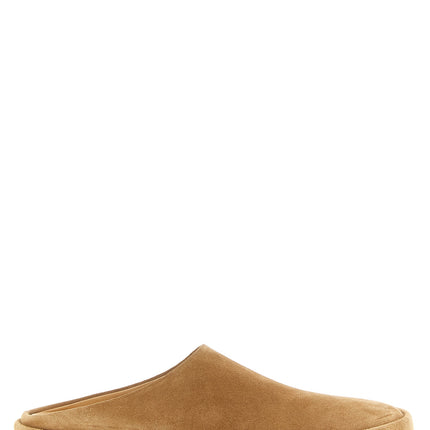 Marsell Beige Calfskin Mules