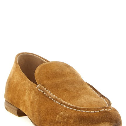 Marsell Brown Calfskin Slip-On Loafers