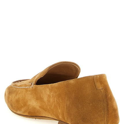 Marsell Brown Calfskin Slip-On Loafers
