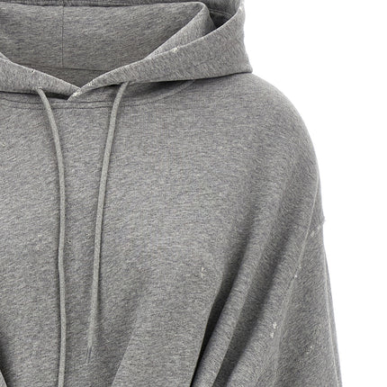 MM6 Maison Margiela Gray Cotton Short Dress