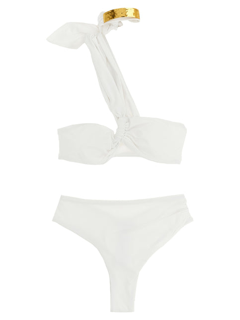 Elisabetta Franchi White Polyamide Bikini