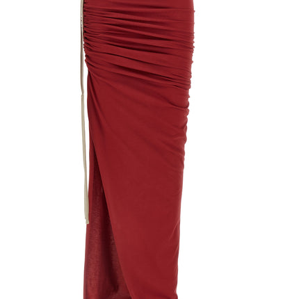 Rick Owens Multicolor Cotton Mini Skirt