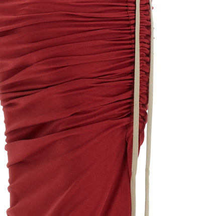 Rick Owens Multicolor Cotton Mini Skirt