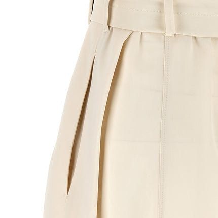 PINKO Beige Cotton Midi Dress