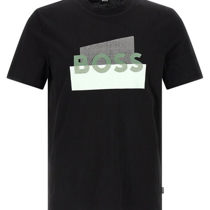 Hugo Boss Black Cotton T-Shirt