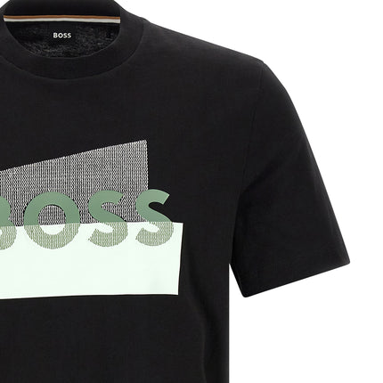 Hugo Boss Black Cotton T-Shirt