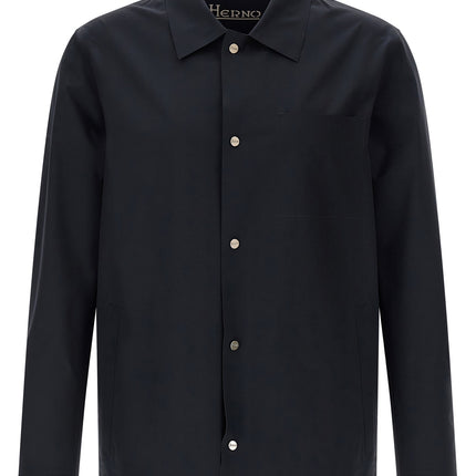 Herno Blue Polyamide Shell Jacket