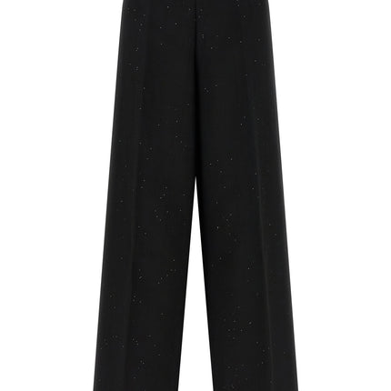 Herno Black Viscose Pants