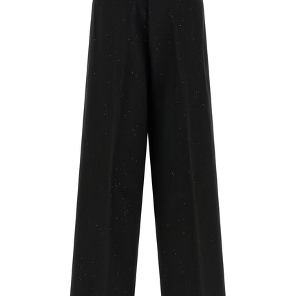 Herno Black Viscose Pants