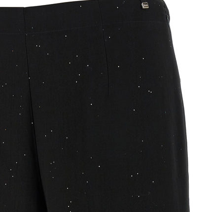 Herno Black Viscose Pants