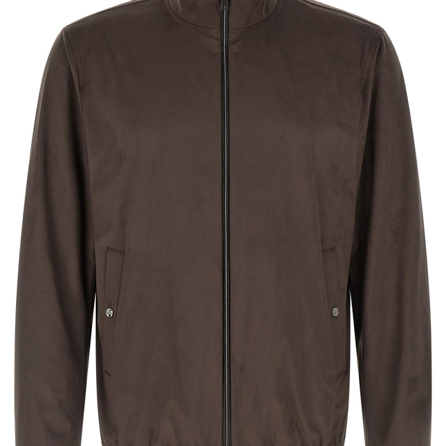 Herno Brown Polyester Jacket