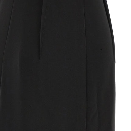 Elisabetta Franchi Black Polyester Long Dress