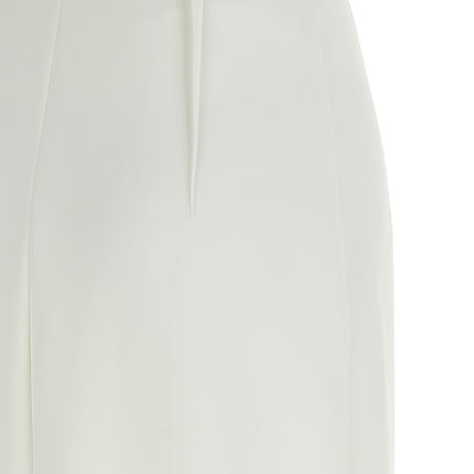Elisabetta Franchi White Polyester Long Dress