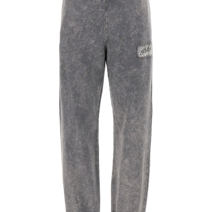 PINKO Gray Cotton Joggers (Workout Pants)