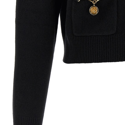 Chloé Black Wool Cardigan