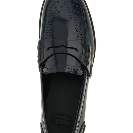 Church's Blue Calfskin Slip-On Loafers