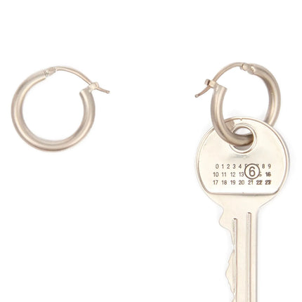 MM6 Maison Margiela Silver Brass Earrings