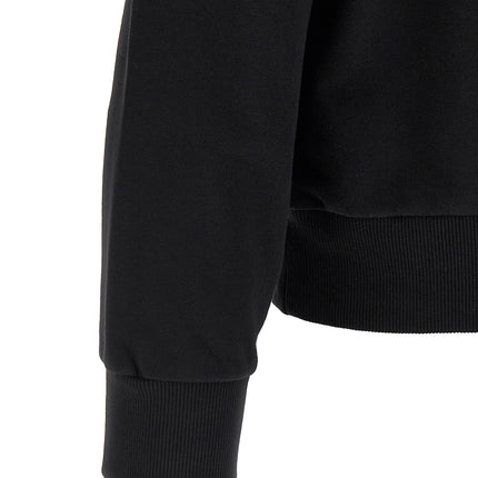 MM6 Maison Margiela Black Cotton Sweatshirt