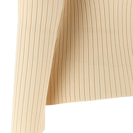 Elisabetta Franchi Beige Viscose Cardigan