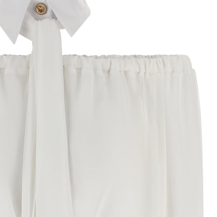 Elisabetta Franchi White Polyester Blouse