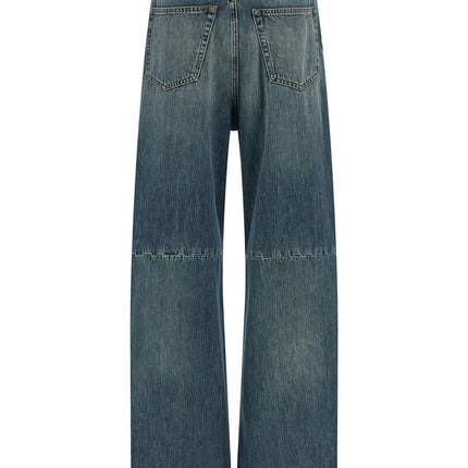 MM6 Maison Margiela Blue Cotton Jeans Denim
