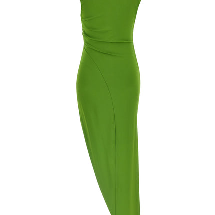 Elisabetta Franchi Bicolor Viscose Long Dress