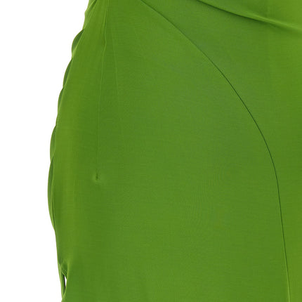 Elisabetta Franchi Bicolor Viscose Long Dress