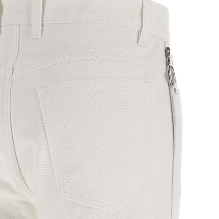 Paco Rabanne White Cotton Jeans Denim