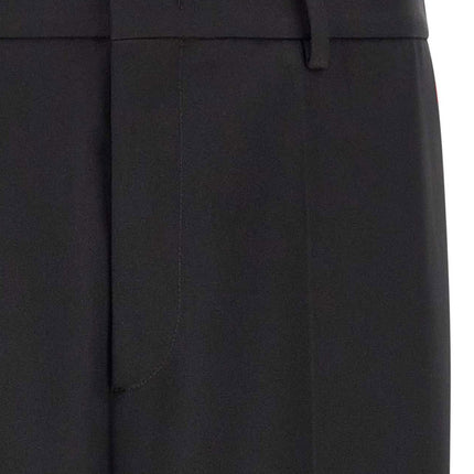 Jil Sander Black Polyester Dress Pants