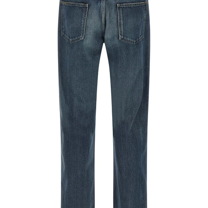 J.W.Anderson Blue Cotton Straight-Leg Jeans