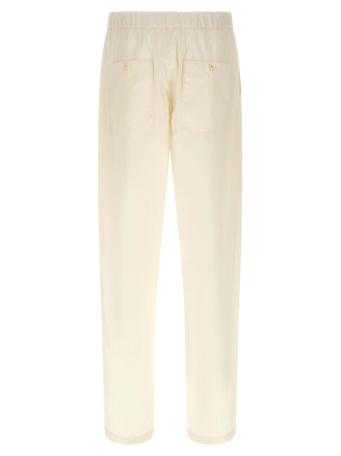 Jil Sander Beige Cotton Cargo Pants
