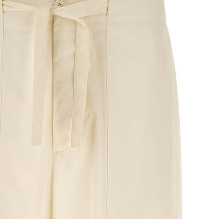 Jil Sander Beige Cotton Cargo Pants