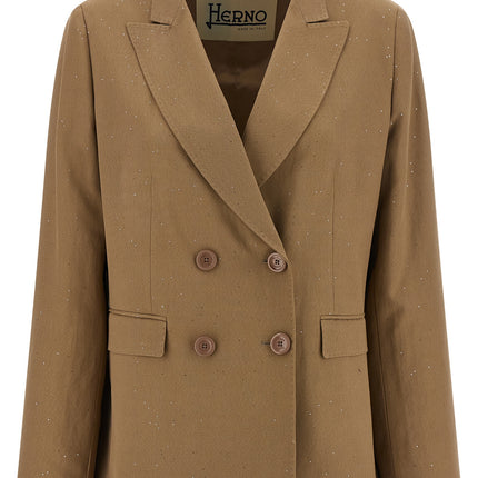 Herno Beige Viscose Blazer