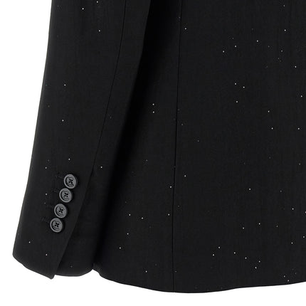 Herno Black Viscose Blazer