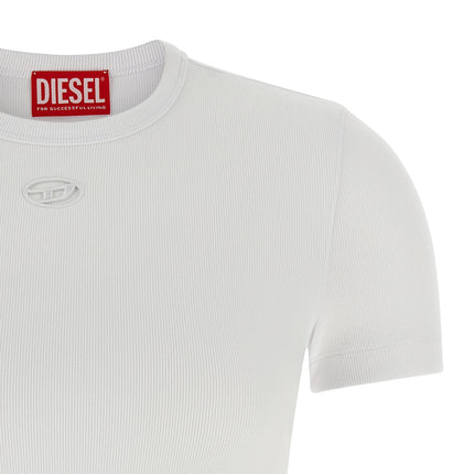 Diesel White Cotton T-Shirt