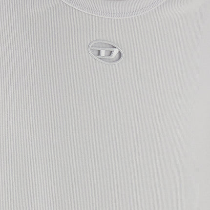 Diesel White Cotton T-Shirt