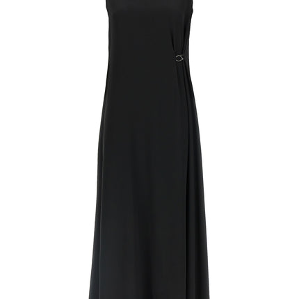 Herno Black Polyester Long Dress