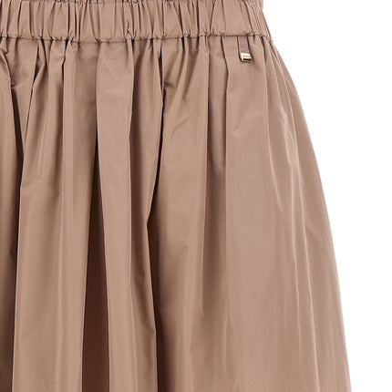Herno Multicolor Polyester Midi Skirt