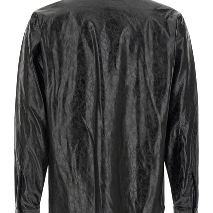 Diesel Black Viscose Blouse