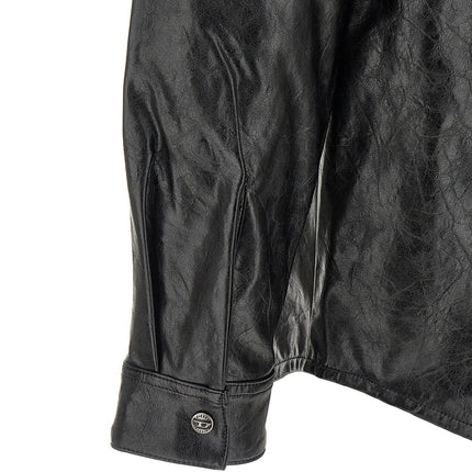Diesel Black Viscose Blouse