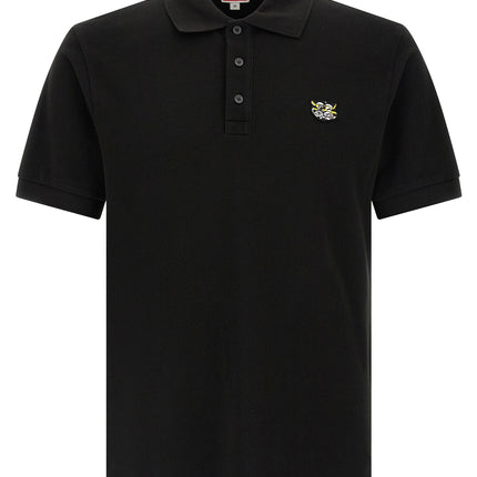 Kenzo Black Cotton Polo Shirt