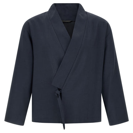 Kenzo Blue Viscose Blazer