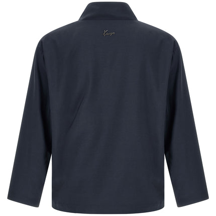 Kenzo Blue Viscose Blazer