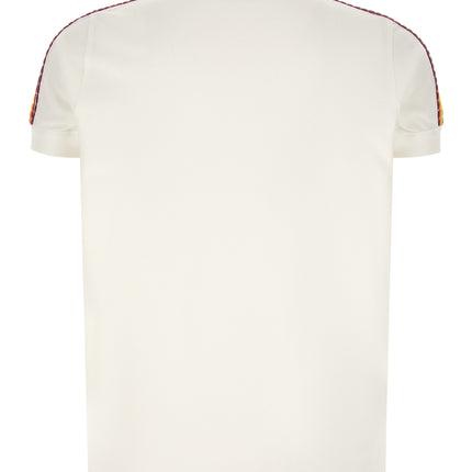 Dsquared² White Cotton Polo Shirt