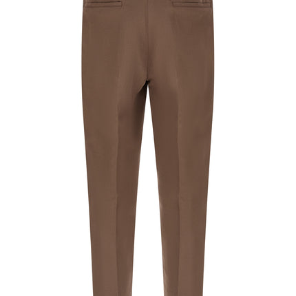Brunello Cucinelli Brown Linen Casual Pants