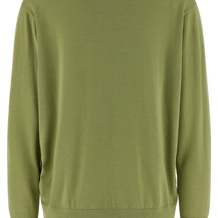 Dries Van Noten Bicolor Merino Wool Cardigan